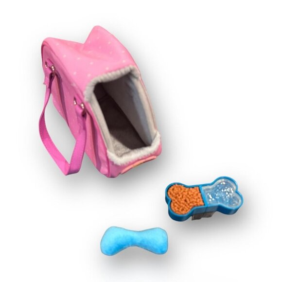 Dog Carrier Set Pink Pet Tote Carriers & Accessories Dog Toys, Leashes & Collars - Picture 3 of 11